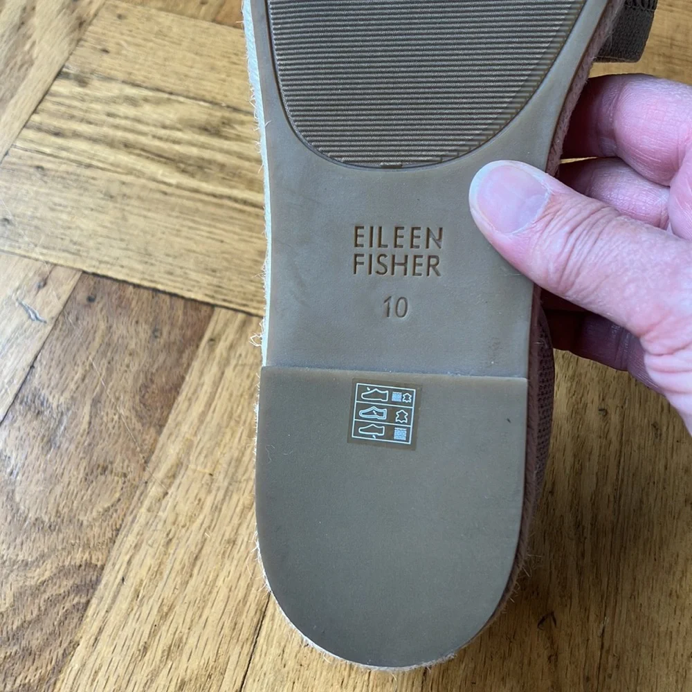 New! Eileen Fisher Mews Mesh Slip on Espadrilles - Picture 6 of 12